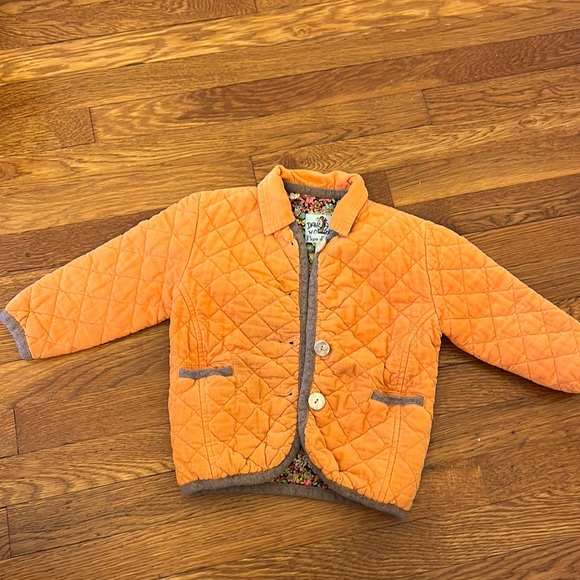 Papo d’anjo quilted barn coat Sz. 4 - Picture 3 of 7